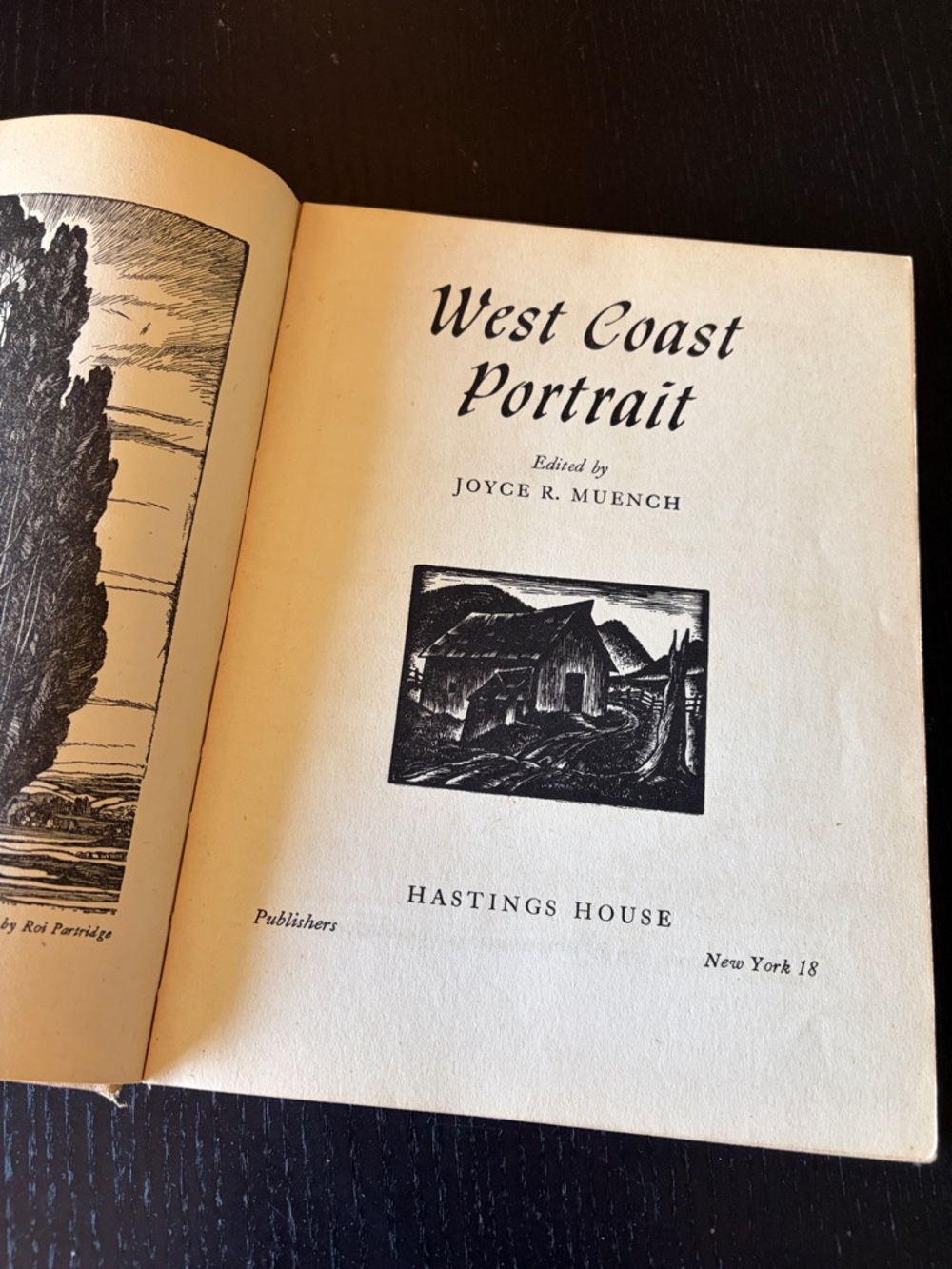 West Coast Portrait by Joyce R. Muench - Cream Paperback
